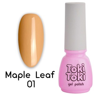 Гель лак Toki-Toki Maple Leaf  №01,  5мл